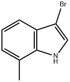 3-bromo-7-methyl-1H-indole Struktur