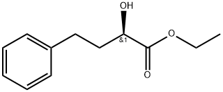 Ethyl (R)-2-hydroxy-4-phenylbutyrate Structure