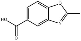 2-甲基-5-苯并噁唑羧酸, 90322-32-0, 结构式