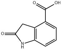 2-吲哚酮-4-羧酸,90322-37-5,结构式