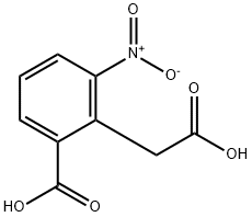 2-Carboxy-6-nitrobenzeneacetic acid Structure