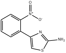 4-(2-NITRO-PHENYL)-THIAZOL-2-YLAMINE Struktur