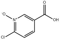 5-羧基-2-氯吡啶 1-氧化,90327-03-0,结构式