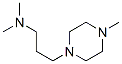 1-Piperazinepropanamine,N,N,4-trimethyl-(9CI) Structure