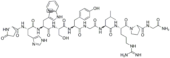 黄体生成素-释放激素, 9034-40-6, 结构式