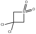 3,3-Dichlorothietane-1,1-dioxide Structure