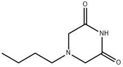 2,6-Piperazinedione,4-butyl-(7CI) Structure