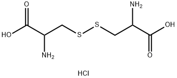 DL-CYSTINE HYDROCHLORIDE Struktur