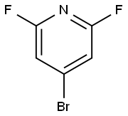 2,6-二氟-4-溴吡啶,903513-58-6,结构式