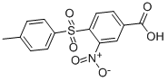 4-[(4-METHYLPHENYL)SULFONYL]-3-NITROBENZOIC ACID Structure