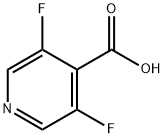 3,5-二氟吡啶-4-甲酸,903522-29-2,结构式