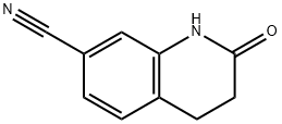 1,2,3,4-Titrahydro-2-oxo-7-Quinolinecarbonitrile Structure