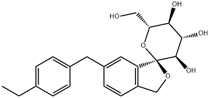 トホグリフロジン 化学構造式