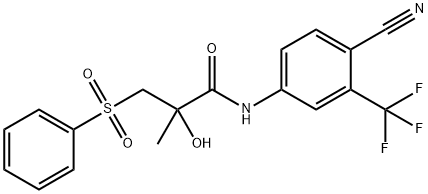 Desfluoro Bicalutamide Struktur