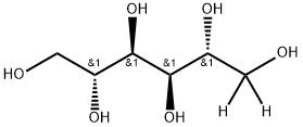 D-MANNITOL-[1-3H(N)] 结构式