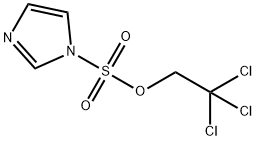 2,2,2-Trichloroethoxysulfuryl Imidazole Structure