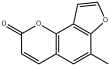 6-methylangelicin 结构式