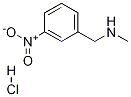 BenzeneMethanaMine, N-Methyl-3-nitro-, Monohydrochloride 结构式