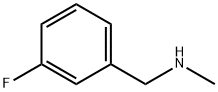 N-甲基-3-氟苄胺,90389-84-7,结构式