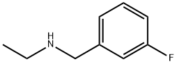 N-[(3-fluorophenyl)methyl]ethanamine Struktur