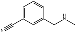 N-甲基-3-氰基苄胺,90389-96-1,结构式