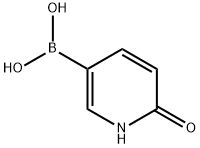6-HYDROXY-3-PYRIDINEBORONIC ACID 结构式