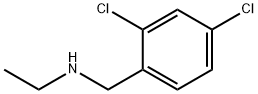 N-乙基-2,4-二氯苄胺 结构式