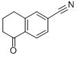 6-氰基-四氢萘酮 结构式