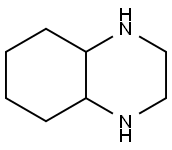 デカヒドロキノキサリン 化学構造式