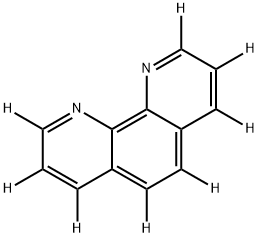 1,10-PHENANTHROLINE-D8 结构式