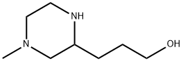 2-Piperazinepropanol,4-methyl-(7CI) 结构式