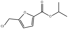 5-(氯甲基)呋喃-2-羧酸丙烷-2-基酯, 90416-47-0, 结构式