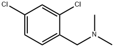 BenzeneMethanaMine, 2,4-dichloro-N,N-diMethyl- Struktur