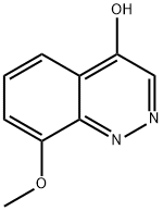 4-Hydroxy-8-methoxycinnoline Structure