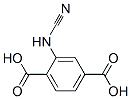 Terephthalic acid, (cyanoamino)- (7CI) Structure