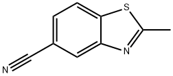 2-甲基-5-氰基苯并噻唑,90418-93-2,结构式