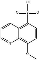 8-Methoxy-5-quinolinesulfonyl chloride Structure