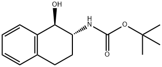 (1R,2R)-反式-2-(BOC-氨基)-1,2,3,4-四氢-1-萘酚, 904316-33-2, 结构式