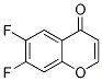 4H-1-Benzopyran-4-one, 6,7-difluoro- Structure