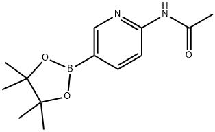 2-ACETAMIDOPYRIDINE-5-BORONIC ACID PINACOL ESTER, 97% Struktur