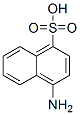 1-Naphthalenesulfonic acid, 4-amino-, diazotized, coupled with diazotized aniline and resorcinol 结构式