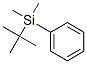 Silane, dimethyl-phenyl-(tert-butyl)- Structure