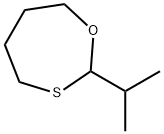 2-Isopropyl-[1,3]oxathiepane 结构式