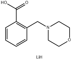 LITHIUM 2-(MORPHOLINOMETHYL)BENZOATE, TECH Structure