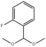 1-(Dimethoxymethyl)-2-fluorobenzene, alpha,alpha-Dimethoxy-2-fluorotoluene Structure