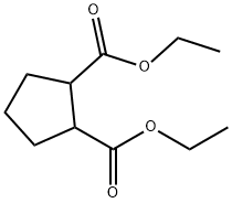 diethyl 1,2-cyclopentanedicarboxylate Struktur