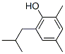 6-(2-methylpropyl)-2,4-xylenol Structure