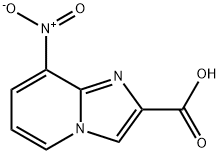 8-硝基咪唑并[1,2-A]吡啶-2-羧酸 结构式