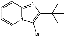 3-BROMO-2-TERT-BUTYL-IMIDAZO[1,2-A]PYRIDINE Structure