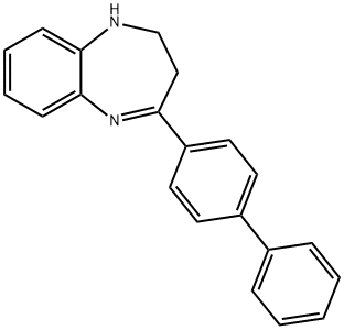 4-BIPHENYL-4-YL-2,3-DIHYDRO-1H-BENZO[B][1,4]DIAZEPINE,904814-66-0,结构式